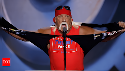 "Let Trumpamania run wild" - Hulk Hogan rips off shirt while speaking in support of Donald Trump at the Republican National Convention | WWE News - Times of India