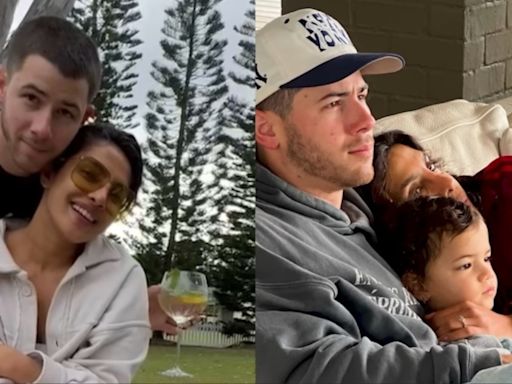 Priyanka Chopra shares video of Malti Marie humming on The Bluff sets; Nick Jonas joins them as they watch Frozen