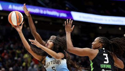 Angel Reese extends her WNBA single-season double-double streak to 12 in Chicago Sky’s win