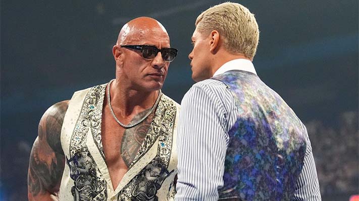 Cody Rhodes On If Him Or The Rock Ever Crossed The Line In Promos Leading To WWE WrestleMania 40 - PWMania - Wrestling...