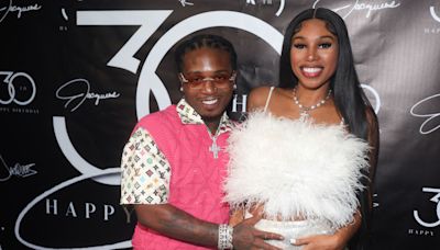 Jacquees Proposes To Deiondra Sanders Weeks Ahead Of Their Son's Arrival; Coach Prime Absent From Baby Shower