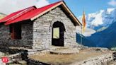 Baba builds a temple at 16,500 feet on Uttarakhand glacier on 'divine instructions' - The Economic Times