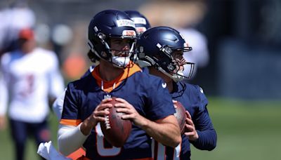 Bo Nix listed as third quarterback on Denver Broncos' depth chart