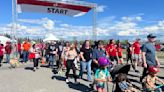 Survivors and others walk for heart health