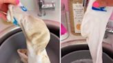 Whiten socks and remove grubby stains in 30 minutes with cleaner’s ‘clever’ tip