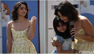 WATCH: Alia Bhatt’s little fan gives gift for her and daughter Raha at event; Jigra star hugs, plants sweet kiss on forehead