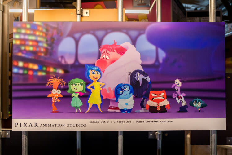 Pixar donates Inside Out 2 concept art to Comedy Center