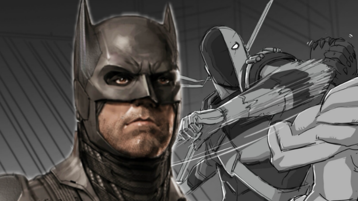 New Look at Scrapped Ben Affleck Batman Movie Reveals Deathstroke Fight