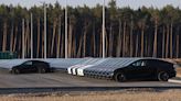 Tesla's Storing Unsold Inventory In An Abandoned Mall Parking Lot