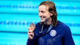 Katie Ledecky couldn't find 'that next gear.' Still, she's 'grateful' for bronze medal.
