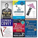 Way of the wolf / Drive / Life Leverage / 7 Habits of Highly Effective People and teens and personal workbook