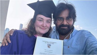 Pawan Kalyan's wife graduates from Singapore University, actor attends ceremony