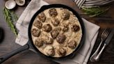 Venison Meatballs And Brandied Mushroom Gravy Recipe