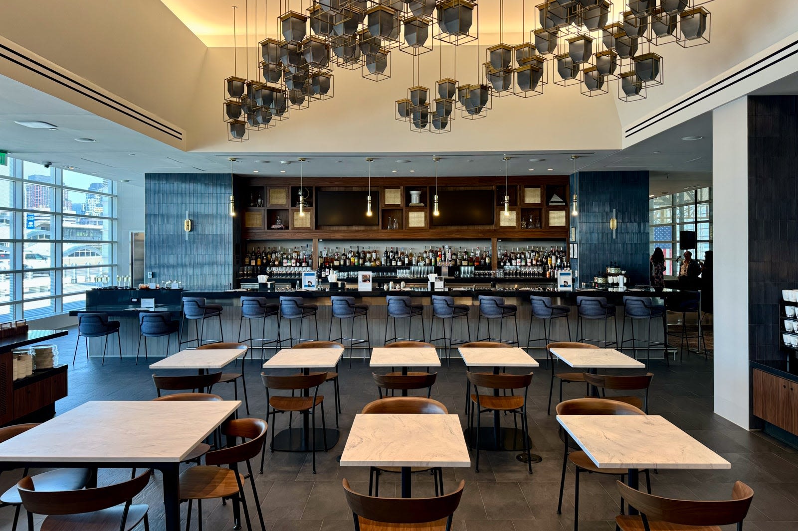 Inside the new Amex Centurion Lounge in DC's Reagan National Airport - The Points Guy