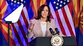 Kamala Harris blames Trump for abortion bans during Arizona visit