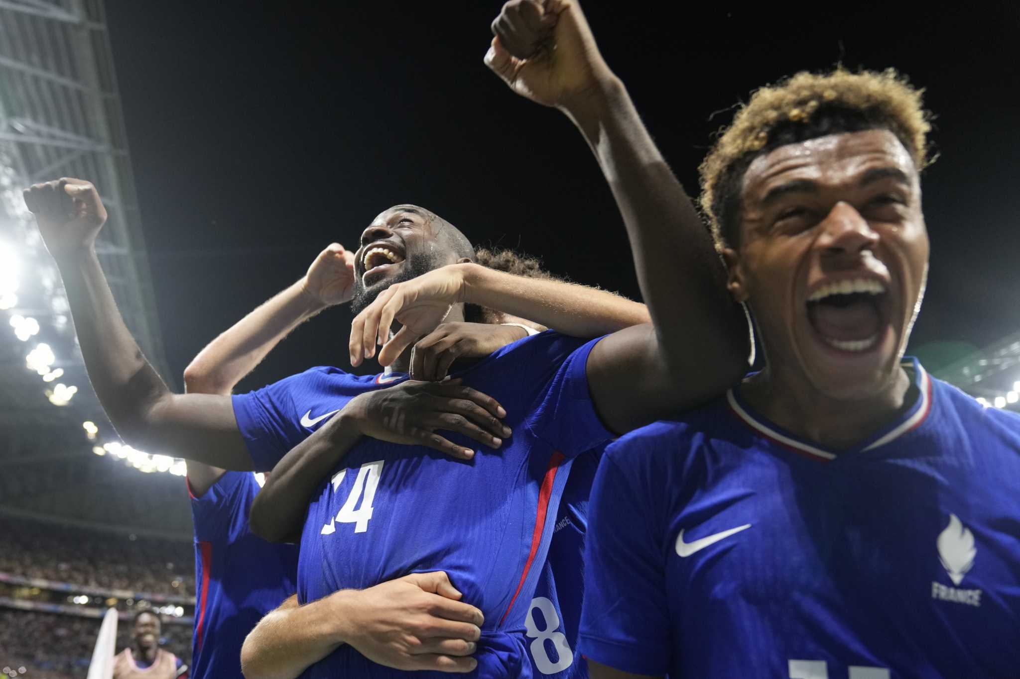 France beats Egypt 3-1 and will face Spain in the men's soccer final at Paris Olympics