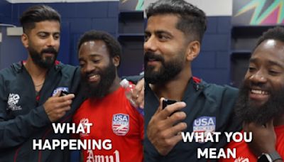 Video: Ali Khan & Aaron Jones Recreates Andre Russell's Hilarious BPL Interview After USA Qualified ...