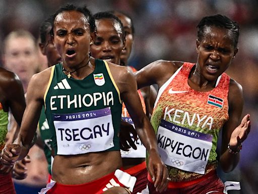 Faith Kipyegon Disqualified From Olympic Race