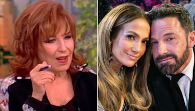 “The View” star Joy Behar gives Jennifer Lopez advice on publicizing relationships: 'Keep your mouth shut'