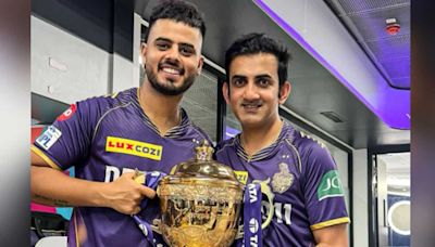 KKR batter Nitish Rana shares screenshot of WhatsApp text with Gautam Gambhir