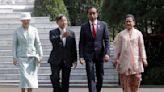 Japan's emperor meets with Indonesian president on his first official foreign trip as monarch
