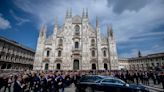 Many of Italy's elite turn out for ex-Premier Silvio Berlusconi's state funeral in Milan