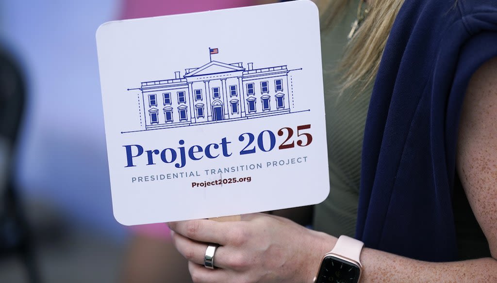 Project 2025: Fact-checking Biden campaign claims