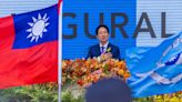 ...Taiwan's new President Lai Ching- te gives a speech at his inauguration ceremony on May 20, 2024 in Taipei, Taiwan. Lai urged China to stop its military threats against Taiwan in his inaugural address. ...