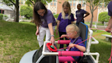 Robotics team gifts customized car to Mass. girl with disabilities