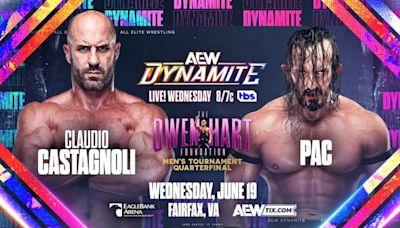 The Owen Hart Foundation Tournament Begins On 6/19 AEW Dynamite, Updated Card