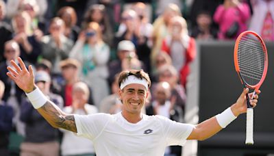 Francisco Comesana’s first tour-level win at Wimbledon comes against No. 6 Andrey Rublev | Tennis.com