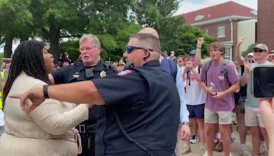 Ole Miss ‘Frat Boy’ Gets Targeted After Making Monkey Noises in Front of Pro-Palestinian Protester