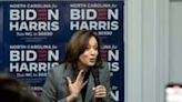 US Vice President Kamala Harris, seen here campaigning earlier this month, will be in Arizona as Democrats seek to hammer the issue of abortion ahead of the presidential election