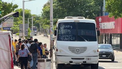 Transporte urbano y suburbano reanuda servicio en todas las rutas en Culiacán, Sinaloa