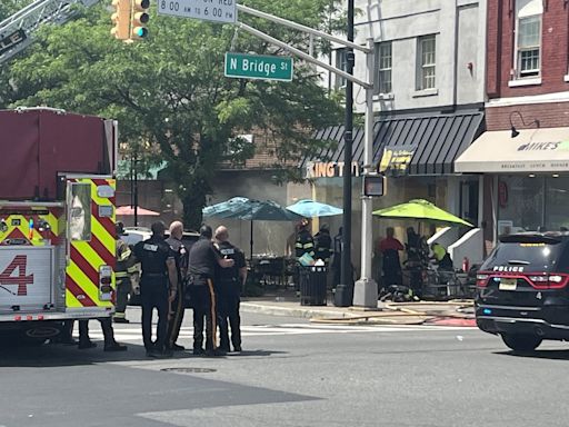 Firefighters battle restaurant blaze on Main Street in Somerville