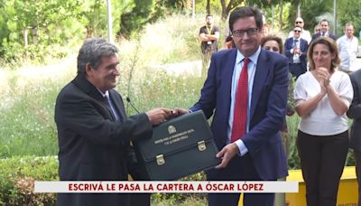 Óscar López recibe la cartera de ministro con recado a la oposición: “Tengo ganas de hablar y habrá para todos”