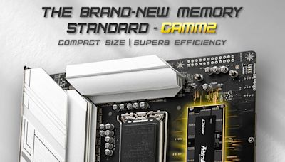 微星預告與金士頓在COMPUTEX展示使用DDR5 CAMM2模組的Z790 PROJECT ZERO PLUS主機板 - Cool3c