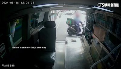 外送員醫院違停送餐 救護車駕駛提醒遭丟垃圾