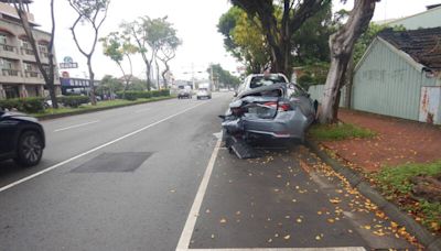 台中保時捷將豐田車撞到「離開停車格」 落跑駕駛辯：吃藥精神不濟