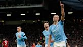 Manchester City le dio una paliza a Manchester United con dos goles de Haaland y un sacrificado Julián Álvarez en el clásico en la Premier League