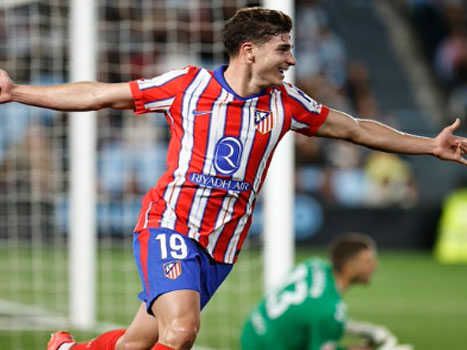 Alvarez goal gives Atletico Madrid win in La Liga