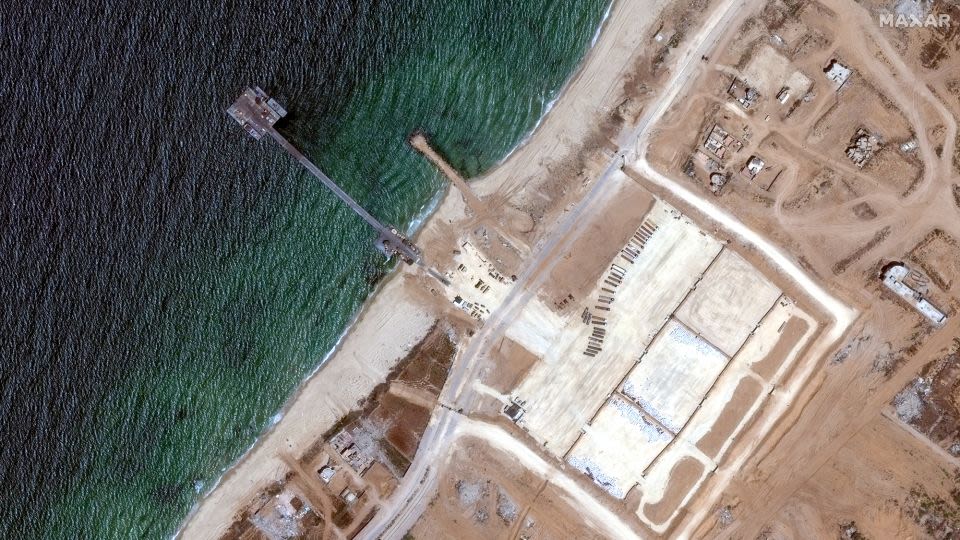 Troubled US military pier near Gaza to be permanently removed as soon as next week, US officials say