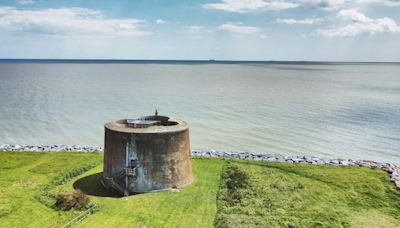 Martello tower fortress in Suffolk on sale for £450,000 – with a RIBA award-winning neighbour for inspiration