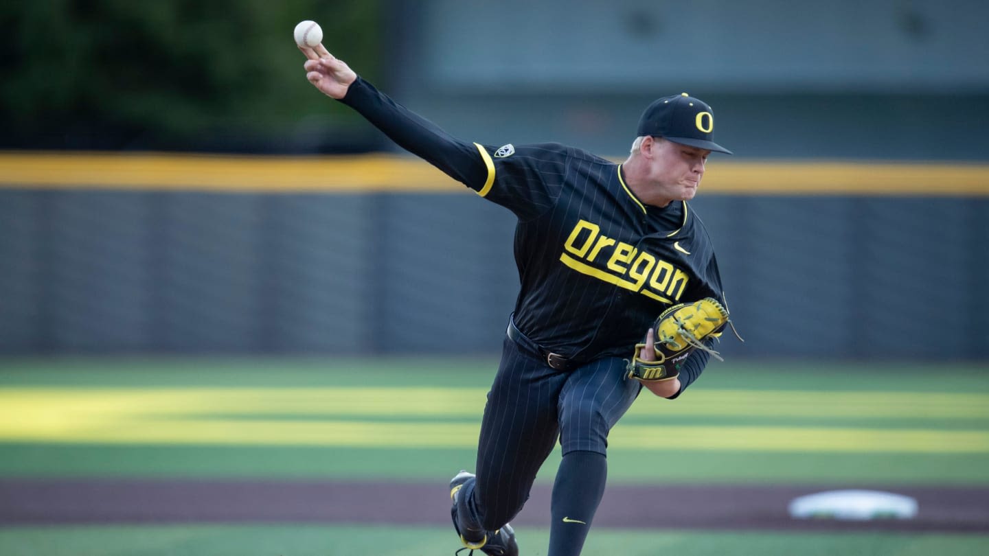 Oregon Ducks Pitcher Brock Moore Drafted By The Seattle Mariners