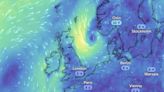 European Monsoon tracker shows how it's blasting from Canada to UK