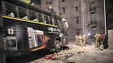 Bus ploughs into society wall in Noida, 1 dead