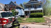 1 hospitalized, dog dies after Cleveland house fire