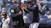 Yankees manager Aaron Boone is ejected 5 pitches into a game. He says a fan berated the umpire