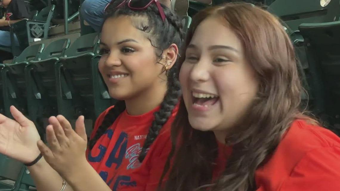 Foster kids head to Astros game with help from Nate's Next Kid Up