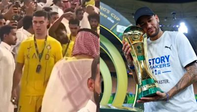 Cristiano Ronaldo taunted with 'Messi' chants as Neymar enjoys reaction from Al-Hilal fans after Kings Cup final